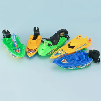  1 buc Barca de Viteza Navei Vânt de Până Jucării care Plutesc În Apă Copil Jucării Clasice Jucăriile Iarna Duș Baie de Jucărie pentru Copii Baieti Jucarii