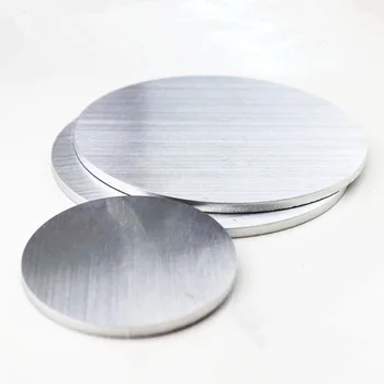  100mm grosime 1mm 2mm 3mm 5mm 6mm aluminiu discuri circulare placa disc plat-placă rotund rezistent la coroziune foaie de tăiere cu laser