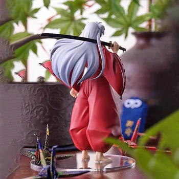  18.5 Cm Anime Inuyasha Figura Sgc Pop-Up Parada Inuyasha PVC Figurine de Colectie Model de Jucării pentru Copii