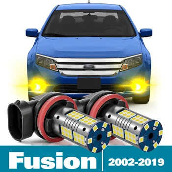  2 buc LED Lumina de Ceață Pentru Ford Fusion Accesorii 2002-2019 2005 2006 2007 2008 2009 2010 2011 2012 2013 2016 2017 2018