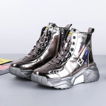  2021 Toamna Cizme de Iarna pentru Femei Pantofi Impermeabil Cizme cu Platforma Zip High top Femeie Pantofi pentru Femeie de Pluș Cald Adidasi Cizme pentru Femei