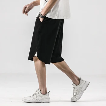  2022 Vara pantaloni Scurți Bărbați Moda Multi-buzunare pentru Bărbați pantaloni Scurți de Marfă Drept Liber de pantaloni Scurți Casual sex Masculin Pantaloni scurti Streetwear