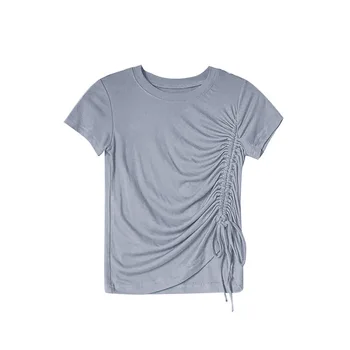  2023 Simplu de Vară de Înaltă Calitate de Vânzare Fierbinte pentru Femei Maneci Scurte Clasic T-shirt