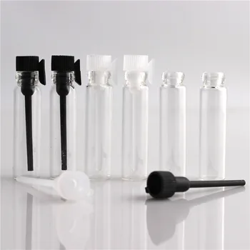  20BUC 1 ml 2 ml 3 ml Mostra de Parfum Mini Sticla Goală Flacoane de Sticlă Picurător Recipient de Laborator Parfum Lichid Proces Tub de Testare