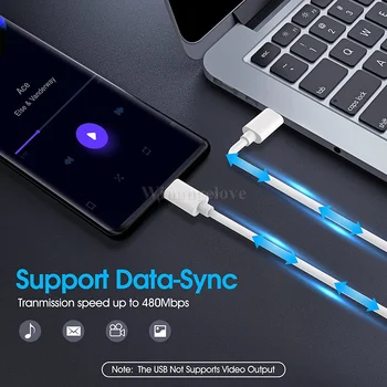  20buc USB-C to USB C Cablu Pentru Samsung S20 S21 Nota 20, ultra PD Fast Charge Încărcare Rapidă USB-C Cablu Pentru Macbook Pro PD Cabo