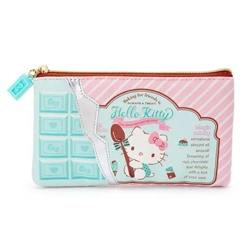  20Cm Portofel Monedă Pungă Sac de Depozitare Pen Sac Sac de Cosmetice Japonia Sanrio Cinnamorol Hello Kitty din Piele Material Verde Roz Phonebag
