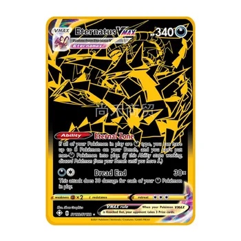  27 Stiluri Pokemon Metal VMAX Eternatus Charizard Pikachu Venusaur Jucarii Hobby-uri Hobby-ul de Colecție Colectia de jocuri Anime Carduri