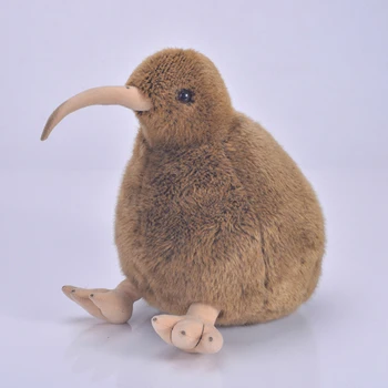  28cm Kiwi Pasăre Jucării de Pluș meme Simulare Animal de Pluș Papusa Kiwi Păpuși pentru Cadou de Crăciun Acasă Pasăre Desktop Decor Jucărie pentru Copii