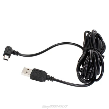  3,5 M USB de Tip a-Mini 5Pin Unghi Drept Cablu de Încărcare pentru Navigator GPS Jy27 20 De Dropshipping