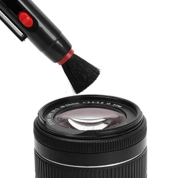  3 In 1 Kit Lens Cleaner Pen Aspirator de Praf pentru DSLR VCR Telefoane aparat de Fotografiat Lentile de Filtre de Curățare Perie Retractabil Dropshipping Fierbinte