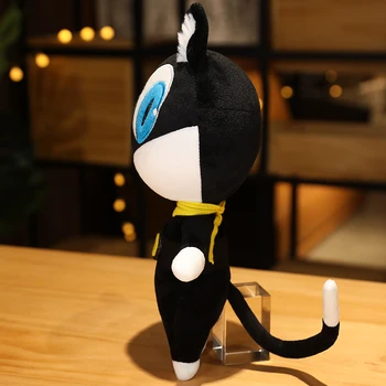  30 CM Anime Identitate V Morgana Jucărie de Pluș Pisica Neagra Mona Figura Cosplay Kawaii Papusa de Plus Iubitorii de Joc Cadouri de Ziua de nastere
