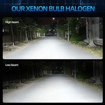  4x LED-uri Faruri Becuri Kit 9005 HB3 High Low Beam Auto cu Halogen Lămpi de Înlocuire 6000K Alb Far Pentru Toyota Avalon 2017 2016