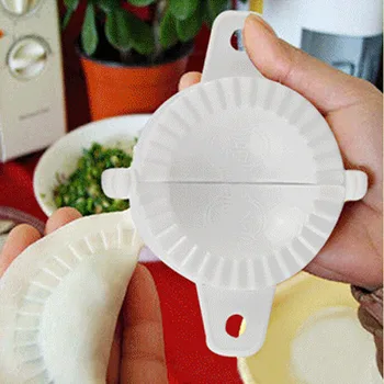  7cm DIY Găluște Instrument de Top de Bună Calitate Găluște Jiaozi Maker Dispozitiv Ușor de Aluat Mucegai Clipuri Tradițională de Accesorii de Bucătărie