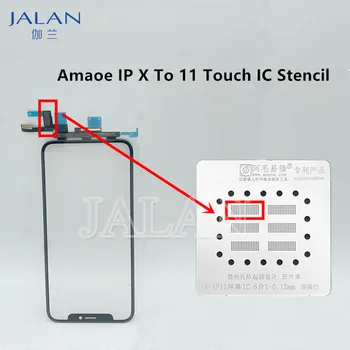 AMAOE Atinge IC Cip Lipit Stencil Locație Platforma Pentru iPhone X XS Xsmax Xr 11 Dsiplay LCD Touch IC Sudare Înlocuiți de Reparare