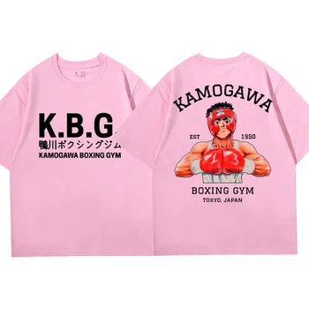  Anime Hajime No Ippo Kamogawa Sală de Box Tricou Barbati Femei Makunouchi Takamura KGB-ul Grafic T-Shirt Îmbrăcăminte Harajuku Streetwear