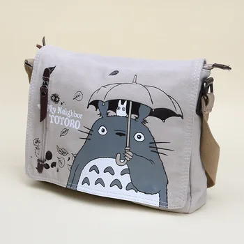  Anime Vecinul Meu Totoro Figura de Desene animate Manga Panza Messenger Bag 31*26CM
