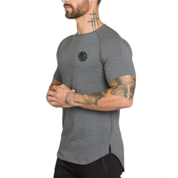 Brand de îmbrăcăminte sport extinde hip hop street T-shirt Mens tricou fitness culturism silm fit tricouri barbati Moda de vara de Top Tees