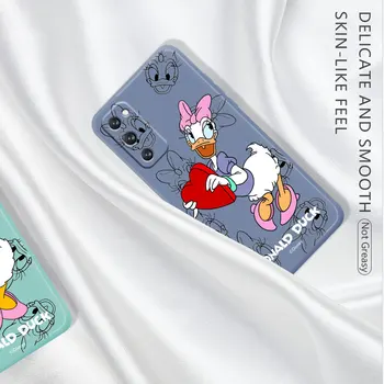  Caz de telefon Lichid Original Daisy Duck Pentru Samsung S10 S22 Ultra 5G S10e S20 FE S21 Plus Nota 20 10 Lite Matasoasa