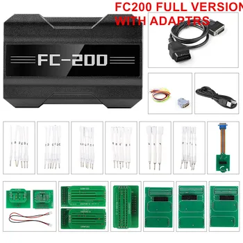  CG FC200 ECU Programator Versiunea Completă cu Noul Set Adaptoare 6HP/ 8HP / MSV90 / N55 / N20 / B48/ B58