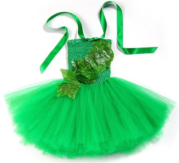  Childern Poison Ivy Costum Fată Rochie Tutu Fete De Basm Petrecere Rochie Fancy Rochie De Carnaval Pentru Copii De Halloween Costum De Haine