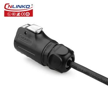  Cnlinko LP20 Industriale 4 Pin IP67 rezistent la apa Conectorul Electric de Conectare de Putere 500V AC Priza Auto pentru Biciclete Electrice