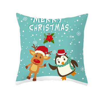  Crăciun Fericit Pernele De Acoperire Decoratiuni De Craciun Pentru Casa 2021 Craciun Ornament Noel Xmas Decor Crăciun Fericit, Anul Nou, Cadouri