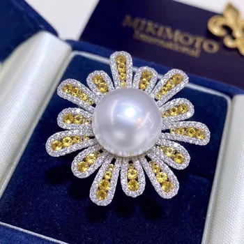  D712 Perla Pandantiv Bijuterii Fine de 12-13mm Naturale de Apă dulce Alb Perle Inele pentru Femei Cadouri