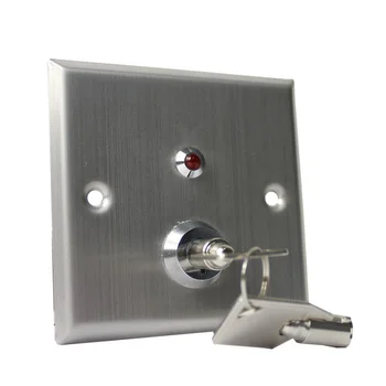  De Metal ușă din Oțel Inoxidabil de presă keyswitch butonul exit Butonul de Eliberare cu chei Pentru Sistemul de Control Acces Electronic de Blocare