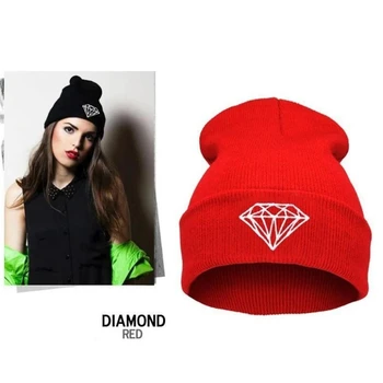  Diamant Broderie Căciuli Pentru Femei Creative Căciuli Tricotate Cald Streetwear Pălărie