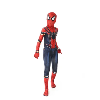  Disney Marvel Miles Morales Departe De Casă Spiderman Cosplay Costum Zentai Body super-Erou Costum pentru Aldult Copii Helloween