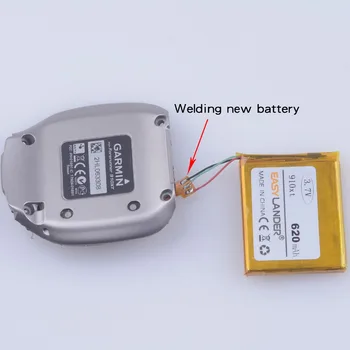  Easylander Înlocuire 3.7 V 620mAh Baterie Pentru Garmin Forerunner 910xt de Funcționare/Triatlon ciclism GPS ceas inteligent 361-00057-00