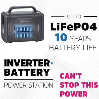 Energizer PPS320 Stație de Putere Portabil Generator Solar Baterie LiFePO4 POWERWIN PWS110 Pliabil Panou Solar 110W ETFE IP65 RV
