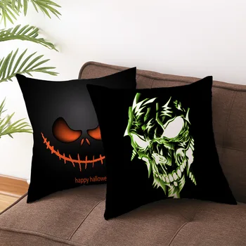  Fantoma de Halloween Serie de Poliester Pernă Caz Perna de pe Canapea Acasă Perne Decorative, Acoperă-NE $3.29