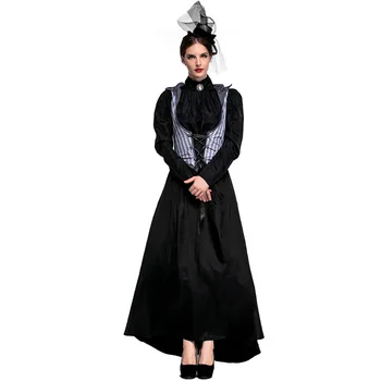  Femeile lui Lizzie Borden Criminală Costume Fantezie Halloween Purim Party Cosplay Dress Up