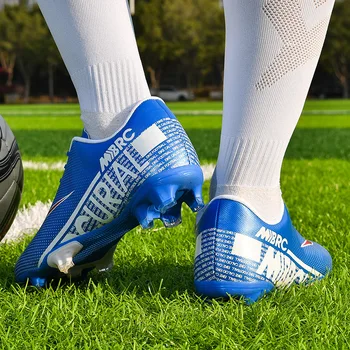 Fotbal bărbați Pantofi Confortabil TF/FG Ghete de Fotbal Ultralight Anti-alunecare, Impermeabil, Ghete de Fotbal de Formare în aer liber Adidași