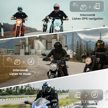  Freedconn R1 Pro Motocicleta Camera Casca Bluetooth Cap Interfon Căști Dvr WiFi Dashcam Moto Înregistrare Video Dash Cam