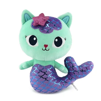  Gabbys Casă De Păpuși De Pluș Set Sirena Pisica Gabby Magic Toy De Mercat Pandy Casă De Păpuși De Desene Animate Păpuși Moi Copii Cadouri