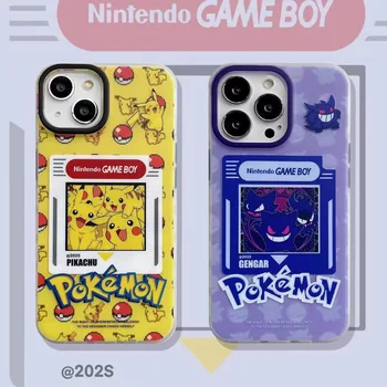  Gengars Pikachus Cazuri de Telefon Pentru iPhone 14 13 12 11 Pro Max Capacul din Spate