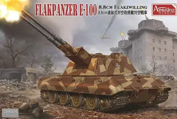  Hobby amuzant 1/35 35A016 8.8 cm Flakzwilling Flakpanzer E-100