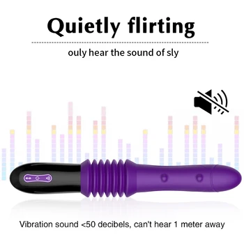  Impingandu-Dildo Vibrator Automat Punctul G Vibrator Ventuza Jucărie Sexuală Pentru Femei Mâna-Gratuit Distractiv Sex Anal Vibrator De Masaj Orgasm