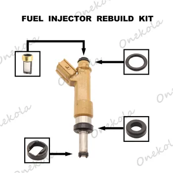  Injectorului de combustibil kit de reparare Orings Filtre pentru Toyota Corolla Auris Vios 2ZRFE ZRE15 23250-0T010 23209-0T010 23250-0T020