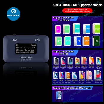  JC B-BOX Pro DFU Cutie Fereastră DCSD Cablu Pentru IOS A7-A11 O Cheie Mod Violet pentru iPhone & iPad Modifica NAND Syscfg Datele Citite Scrie