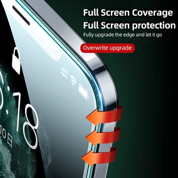  Joyroom Sticlă Călită Film Pentru iPhone 12 Pro Max Acoperire Completă Ecran Protector Pentru Apple 12 Mini Anti Scratch 9D Duritate HD
