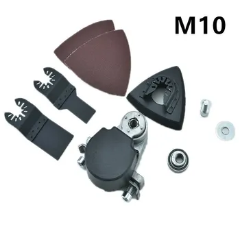  M10/M14 Polizor Unghiular Converter Instrument Oscilant Adaptor Set De Cap De Tăiere A Lemnului Deschide Gaura Slefuire Lustruire Grinder Scule Electrice
