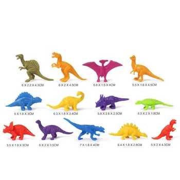  Mini drăguț Animale Simulare Dinozaur Jucării Clasice Vechi de Colectare a Juca Jurassic Dinozaur Model Figurine de Acțiune pentru Băieți Cadou