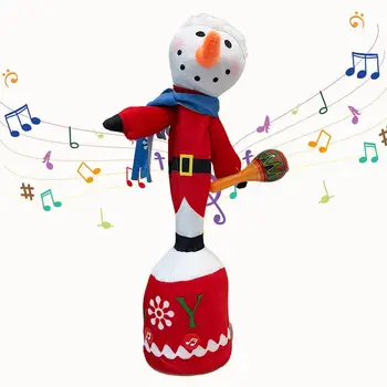  Moș Crăciun Dans Papusa Electric Moș Crăciun De Pluș Jucărie Cu Baterii Cântatul, Dansul De Crăciun, Moș Crăciun, Jucării De Crăciun
