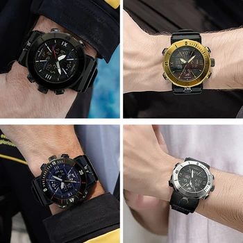  New Sosire SMAEL Brand Ceas pentru Bărbați Impermeabil Sport Mens Ceasuri Cronograf cu Alarma Digital Ceasuri reloj hombre 8051