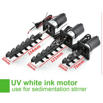  NOUL UV cerneală Albă mixer mașină foto inkjet Printer Sticlă de Cerneală a cartușului de Cerneală de amestecare motor anti-cantitatea rezervor de cerneală de cerneală mixer