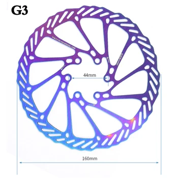  PASIONAT de Biciclete Rotor 160mm 180mm 203mm G3 HS1 Bicicleta Rotorului Frânei cu Discuri de Disipare a Căldurii Frâne Hidraulice Rotoare se Potrivesc Shimano SRAM