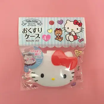  Personaj de desene animate Kitty Sanrio hello kitty Drăguț Portabil Mic Cutie de Călătorie Portabil Cutie de Depozitare Jucarii pentru Fete